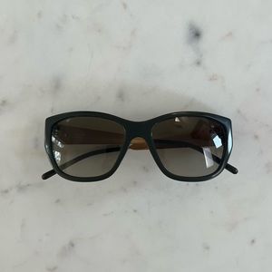 Burberry Green and Gold Sunglasses